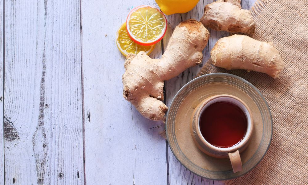 Cómo preparar una infusión de jengibre.