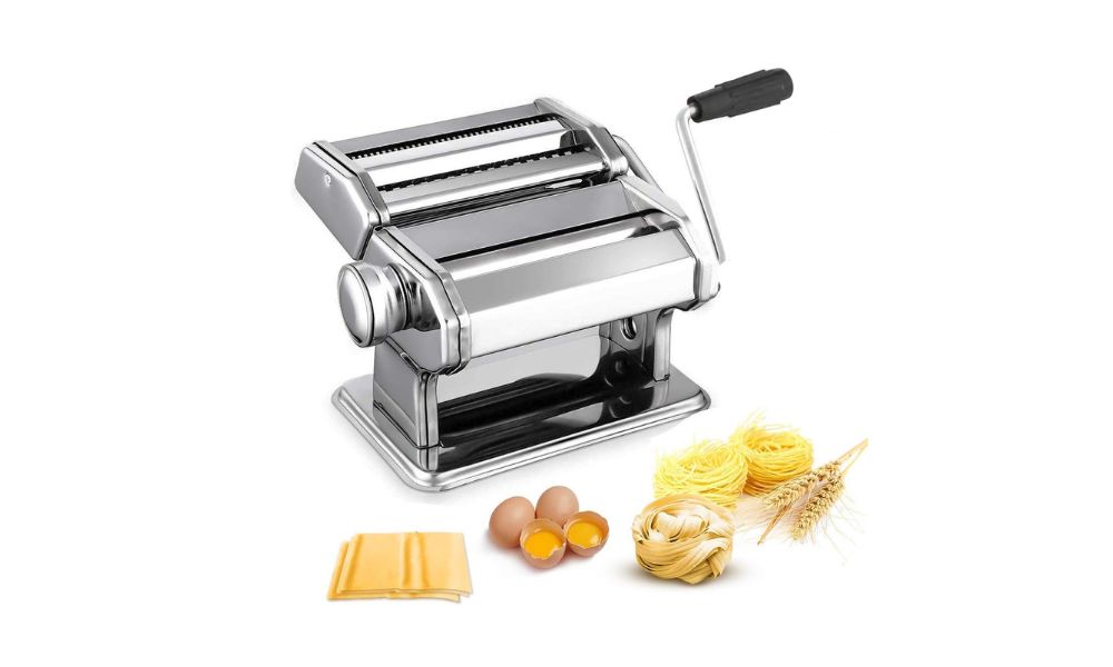 Sailnovo Máquina para hacer pasta fresca casera. 